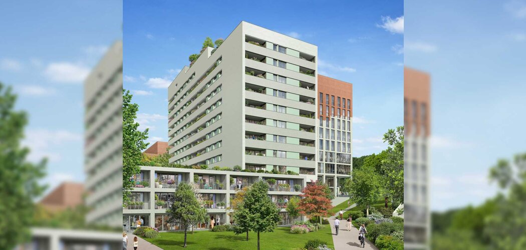 Programme immobilier neuf Viva Starlette -  Strasbourg : appartements neufs du studio au 5 pièces proche des commodités (67000) - Référence : 15004
