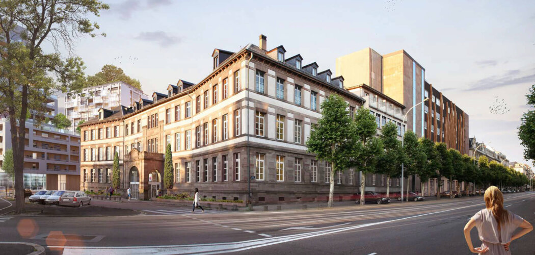 Programme immobilier neuf : Hôtel d'Esther / CGP - Strasbourg : appartements rénovés du studio au T4 face à la Place d’Haguenau (67000) - Référence : 15821
