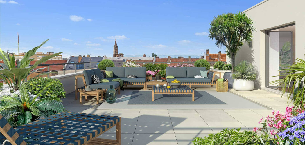 Programme immobilier neuf Nouvel Art - Strasbourg : Appartements studio–T5 avec terrasses, parking sécurisé et proximité gare (67000) - Référence : 7133