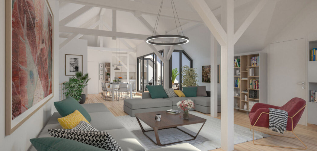 Programme immobilier neuf OSTEL SAINTE ODILE - Strasbourg : Appartements T2–T4 avec terrasses, jardins et parking sécurisé au cœur du quartier Neudorf (67000) - Référence : 17486