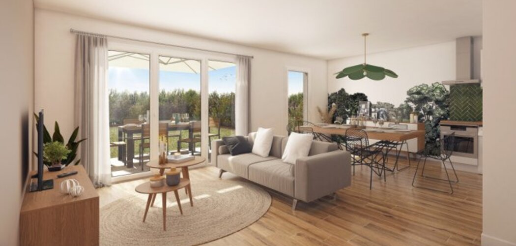 Programme immobilier neuf TERRA ROSSA - Strasbourg, maisons neuves et appartements à 3 min du tramway B Elsau (67000) - Référence : 15912