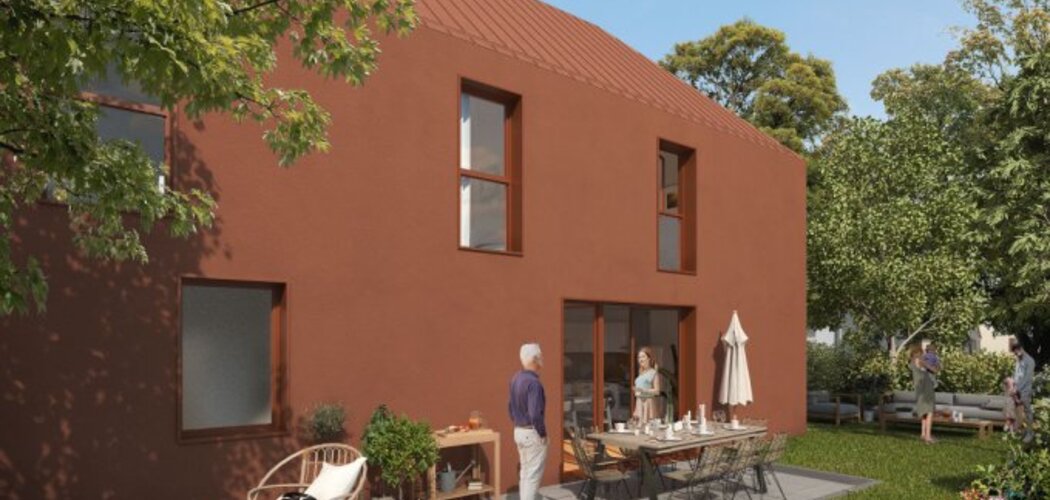 Programme immobilier neuf TERRA ROSSA - Strasbourg, maisons neuves et appartements à 3 min du tramway B Elsau (67000) - Référence : 15912