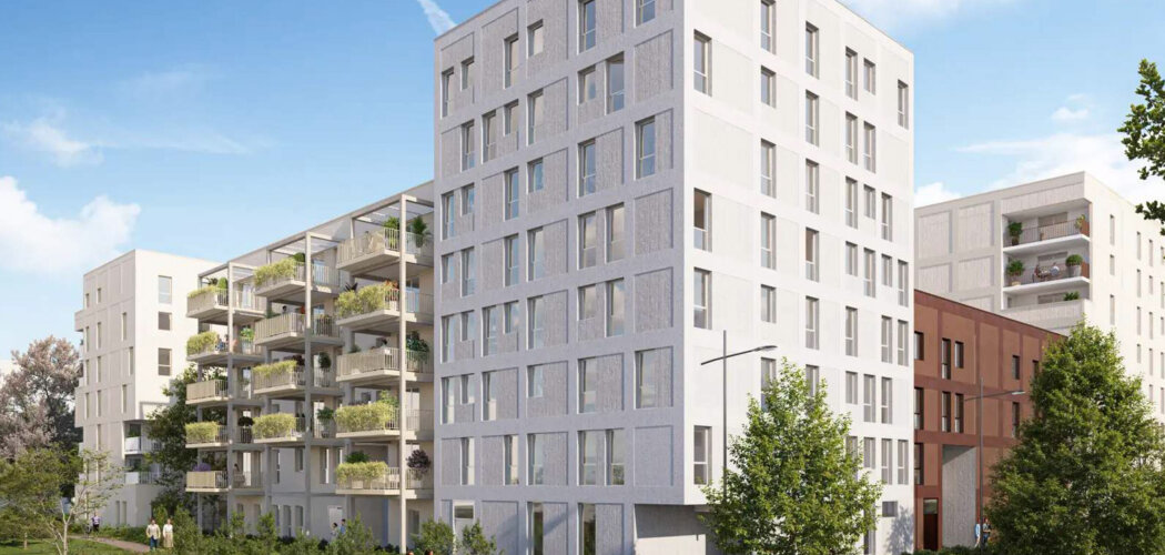 Programme immobilier neuf My Work Strasbourg - Strasbourg Meinau proche centre et tramway A et E (67000) - Référence : 16656