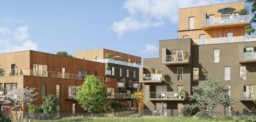 Programme immobilier neuf My Work Strasbourg - Strasbourg Meinau proche centre et tramway A et E (67000) - Référence : 16656