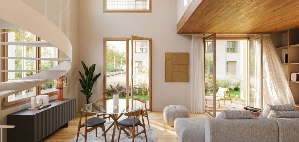 Programme immobilier neuf D'UNE RIVE A L'AUTRE - Strasbourg nouveau quartier proche centre historique (67000) - Référence : 12298