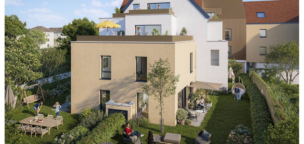 Programme immobilier neuf LE CLOS NEUDORF - Strasbourg proche du centre en tram D (67000) - Référence : 16420