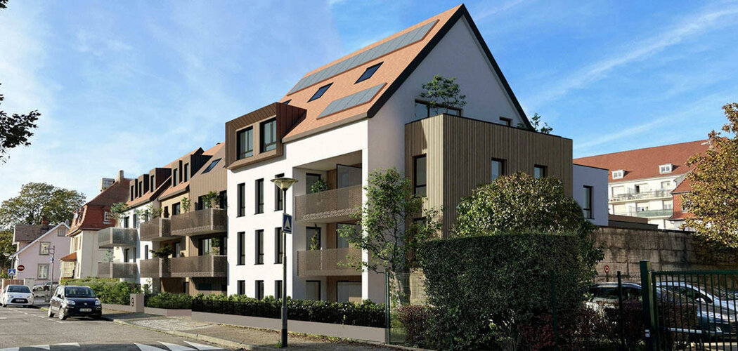 Programme immobilier neuf LE CLOS NEUDORF - Strasbourg proche du centre en tram D (67000) - Référence : 16420