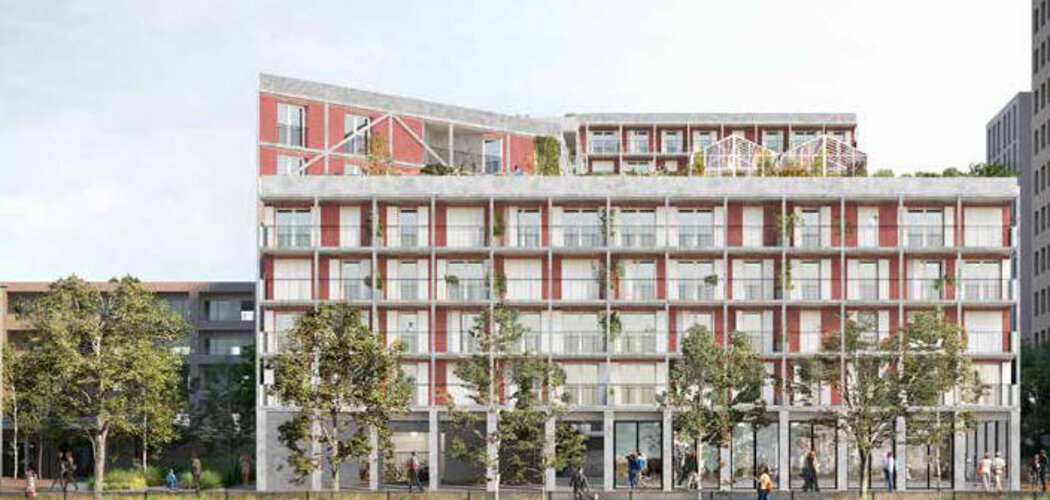 Programme immobilier neuf Le Cœur Du Rhin - Phase 2 - Strasbourg quartier Starlette proche du tramway (67000) - Référence : 16525