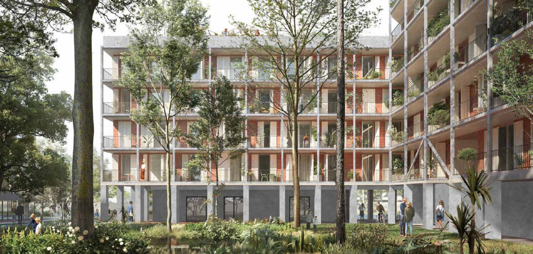 Programme immobilier neuf Le Cœur Du Rhin - Phase 2 - Strasbourg quartier Starlette proche du tramway (67000) - Référence : 16525