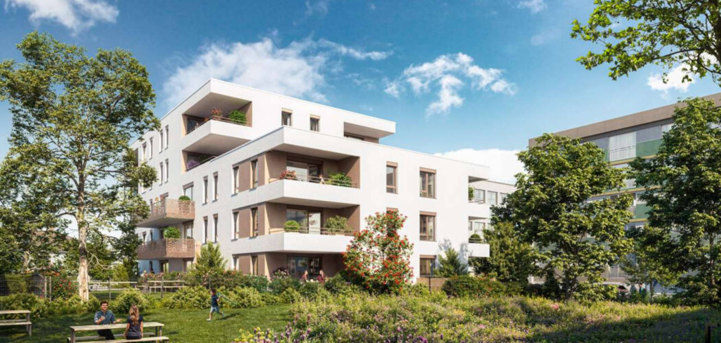 Programme immobilier neuf Le Bel Air - Strasbourg secteur Neuhof à proximité du centre (67000) - Référence : 16550