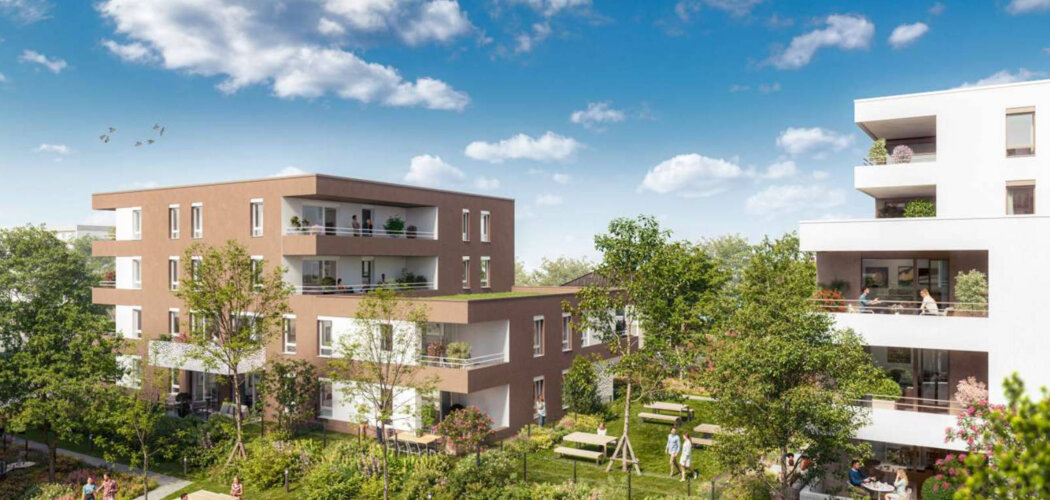 Programme immobilier neuf Le Bel Air - Strasbourg secteur Neuhof à proximité du centre (67000) - Référence : 16550