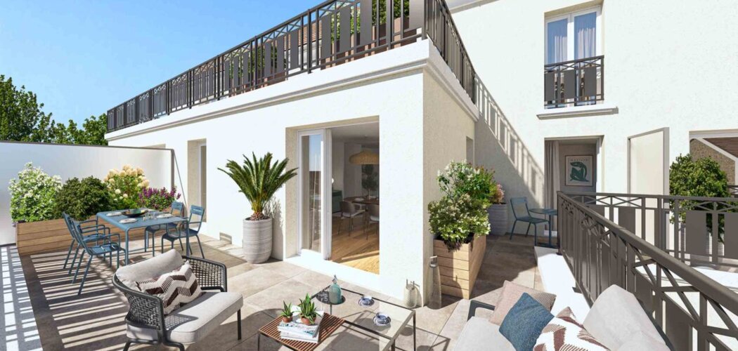 Programme immobilier neuf Villa Georges - Sucy-en-Brie : appartements neufs du 2 au 4 pièces à 200m du RER A (94370) - Référence : 15065