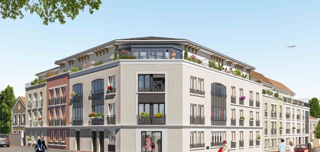 Programme immobilier neuf Villa Georges - Sucy-en-Brie : appartements neufs du 2 au 4 pièces à 200m du RER A (94370) - Référence : 15065
