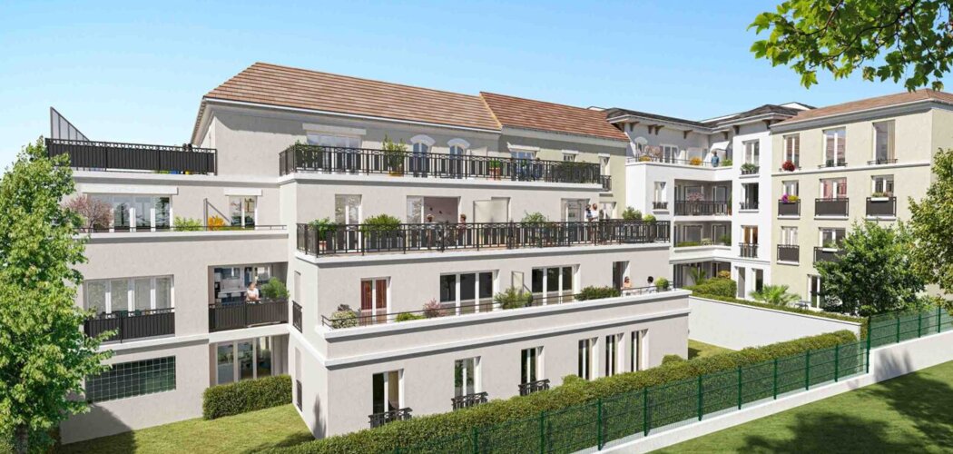 Programme immobilier neuf Villa Georges - Sucy-en-Brie : appartements neufs du 2 au 4 pièces à 200m du RER A (94370) - Référence : 15065