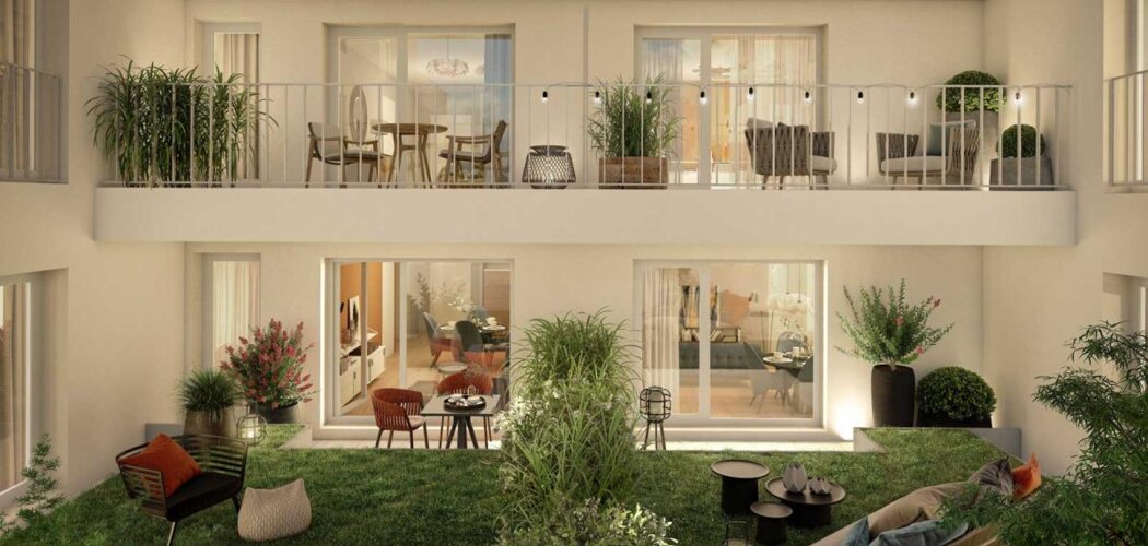 Programme immobilier neuf Le Clos Du Marché - Sucy-en-Brie : appartements neufs du studio au 5 pièces en cœur de ville proche du RER A (94370) - Référence : 15022