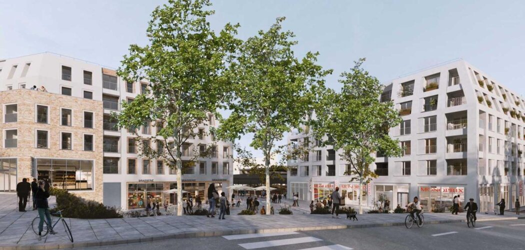 Programme immobilier neuf Le Clos Du Marché - Sucy-en-Brie : appartements neufs du studio au 5 pièces en cœur de ville proche du RER A (94370) - Référence : 15022