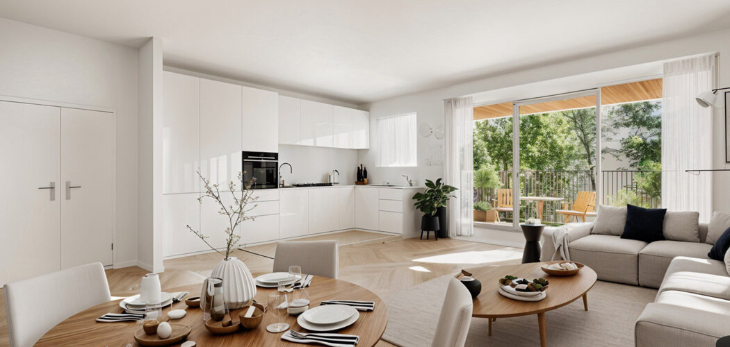 Programme immobilier neuf 30 RUE MERLIN DE THIONVILLE - Suresnes à deux pas du tramway T2 (92150) - Référence : 16625