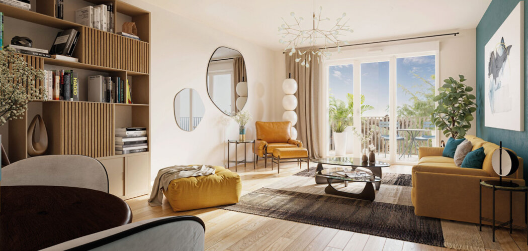 Programme immobilier neuf LES TERRASSES DU MONT - Suresnes appartements neufs à 20 min de La Défense via le Transilien L (92150) - Référence : 14143