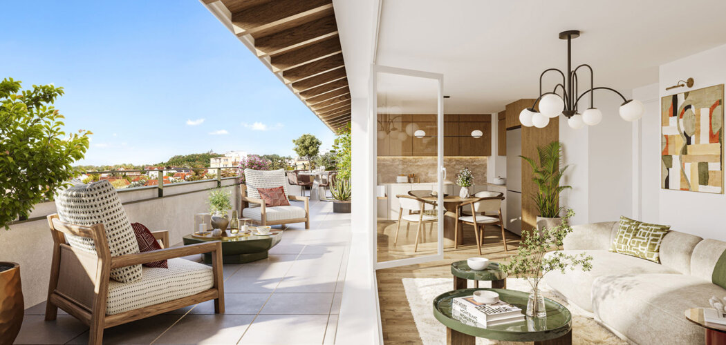 Programme immobilier neuf Villa Cedrus - Talant à 15 min à pied du lac Kir (21240) - Référence : 18254
