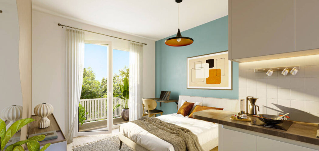 Programme immobilier neuf All suites coliving - Talence coliving proche du campus et du Forum (33400) - Référence : 15033