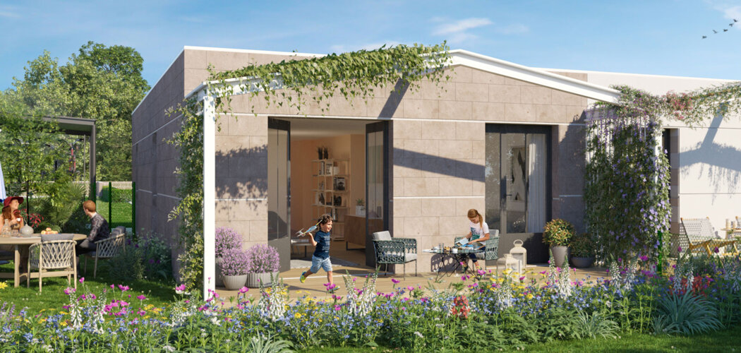 Programme immobilier neuf L'Admiral - TALENCE (33) - Maisons -  Talence : maisons neuves de 4 et 5 pièces à 10 min du tramway B Peixotto (33400) - Référence : 15031