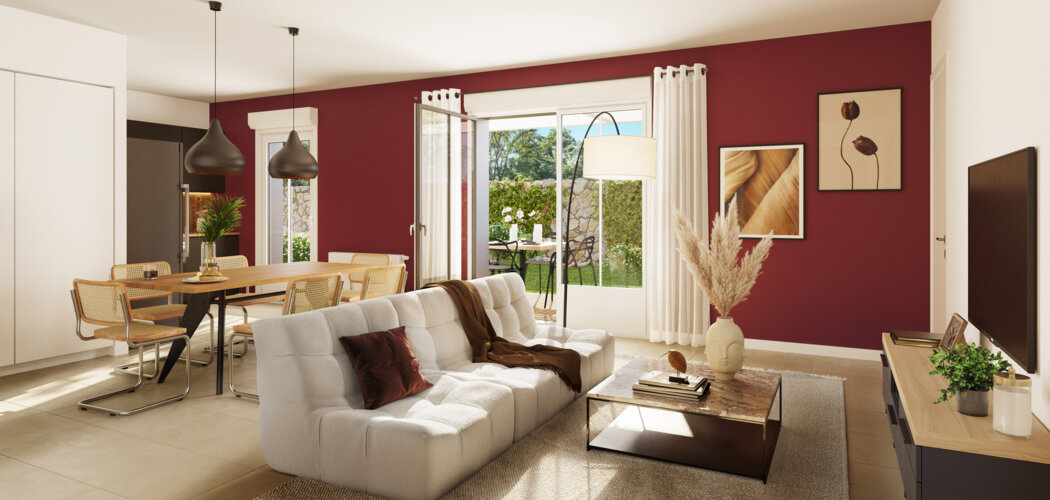 Programme immobilier neuf L'Admiral - TALENCE (33) - Appartements - Talence : Maisons T3–T5 avec tuiles canal, terrasses et proximité Tram B proche de Bordeaux (33400) - Référence : 14487
