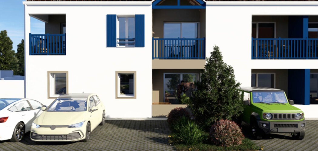Programme immobilier neuf LE BEAUPRÉ - Talmont Saint Hilaire Bourgenay proche port et plage résidence moderne (85440) - Référence : 17219
