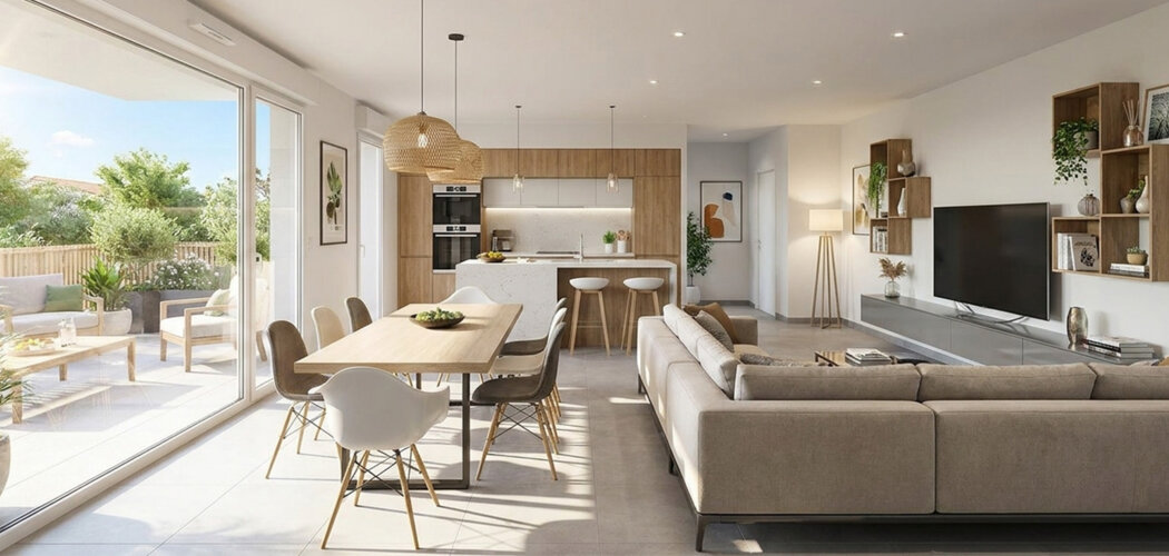Programme immobilier neuf LES TERRASSES DU PAYRÉ - Talmont-Saint-Hilaire, une adresse verdoyante proche du littoral (85440) - Référence : 17950