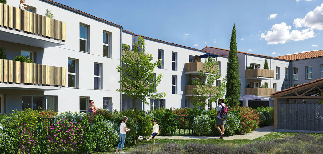 Programme immobilier neuf LES TERRASSES DU PAYRÉ - Talmont-Saint-Hilaire, une adresse verdoyante proche du littoral (85440) - Référence : 17950