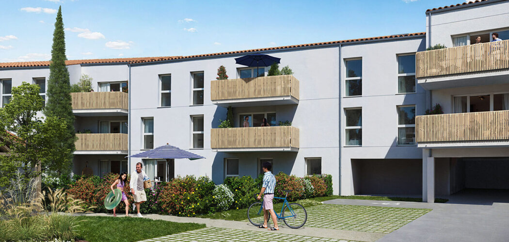 Programme immobilier neuf LES TERRASSES DU PAYRÉ - Talmont-Saint-Hilaire, une adresse verdoyante proche du littoral (85440) - Référence : 17950
