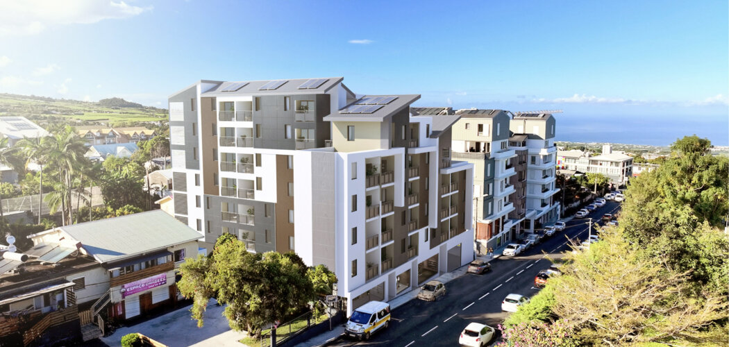 Programme immobilier neuf RESIDENCE CAMPUSSIMO - Tampon, appartements étudiants et investissement LMNP près du lycée Roland Garros (97430) - Référence : 11743
