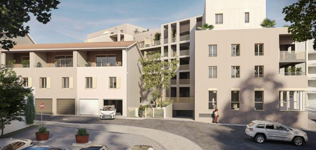 Programme immobilier neuf CONVERGENCE - Tarare centre proche place Croizat résidence moderne avec extérieur (69170) - Référence : 17203
