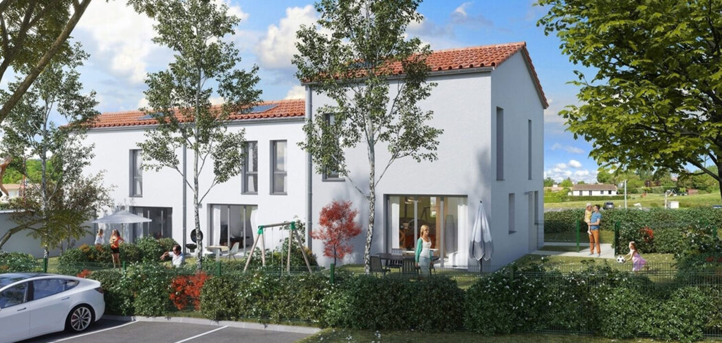 Programme immobilier neuf Domaine de l'Entre-deux-mers - Targon cadre calme entre vignobles et commodités (33760) - Référence : 17256