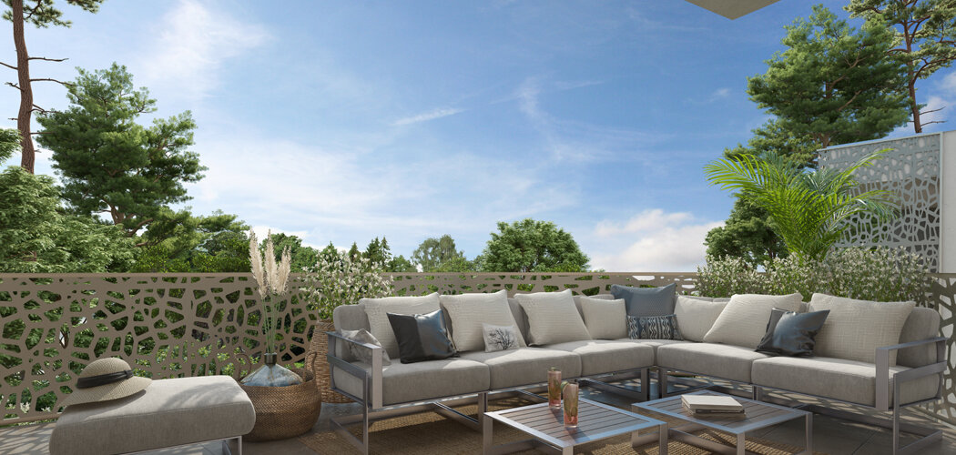 Programme immobilier neuf OZENA - Tarnos, appartements neufs et villas duplex à 15 min de Bayonne et des plages (40220) - Référence : 10906
