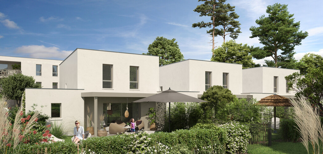 Programme immobilier neuf OZENA - Tarnos, appartements neufs et villas duplex à 15 min de Bayonne et des plages (40220) - Référence : 10906