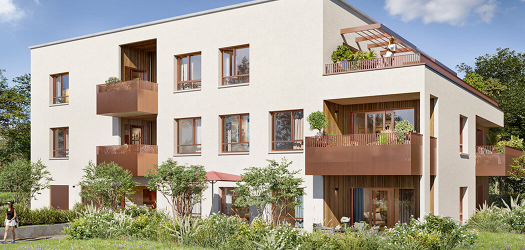 Programme immobilier neuf LE 1827 - Tassin-la-Demi-Lune : appartements neufs 2 à 5 pièces à 5 min de la gare routière (69160) - Référence : 16002