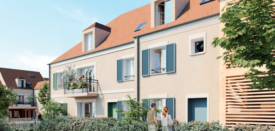 Programme immobilier neuf JARDIN ROMANTIQUE - Taverny centre-ville à moins de 10 min à pied du Transilien H (95150) - Référence : 12530