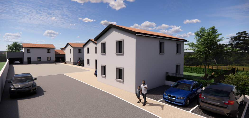 Programme immobilier neuf LE 9 - Ternay maisons neuves proche centre (69360) - Référence : 12438