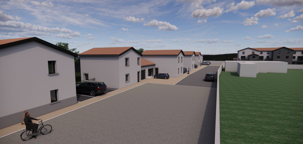 Programme immobilier neuf LE 9 - Ternay maisons neuves proche centre (69360) - Référence : 12438
