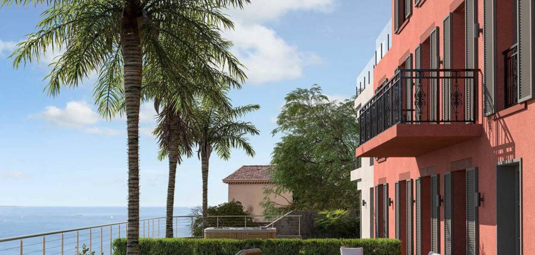 Programme immobilier neuf EDEN BLUE - Théoule-sur-Mer : 5 appartements neufs avec vue mer panoramique et jacuzzi (06590) - Référence : 14362
