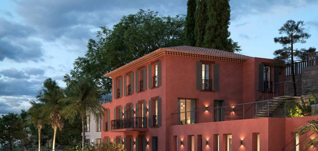 Programme immobilier neuf EDEN BLUE - Théoule-sur-Mer : 5 appartements neufs avec vue mer panoramique et jacuzzi (06590) - Référence : 14362