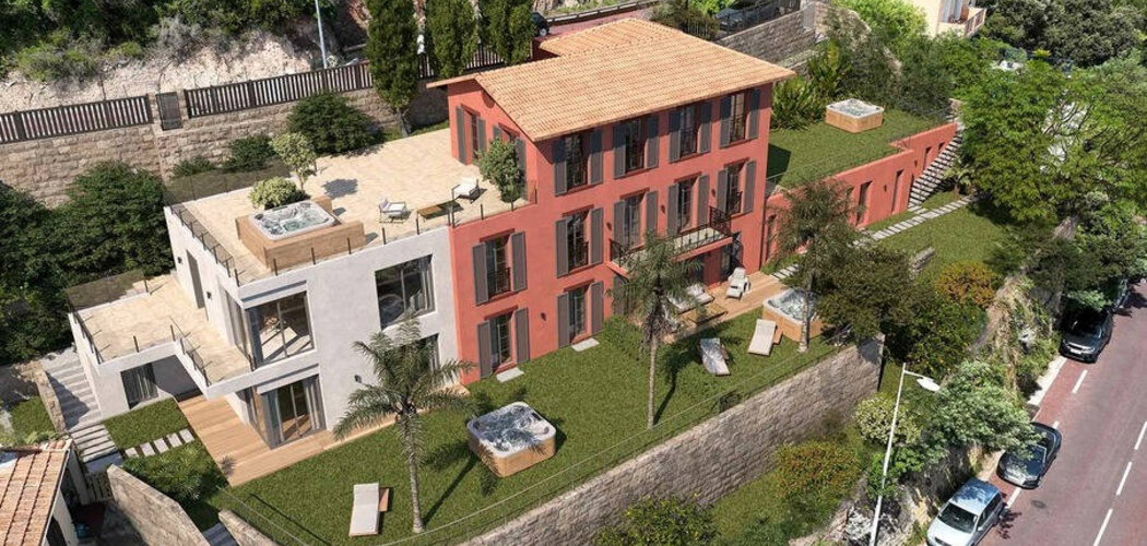 Programme immobilier neuf EDEN BLUE - Théoule-sur-Mer : 5 appartements neufs avec vue mer panoramique et jacuzzi (06590) - Référence : 14362