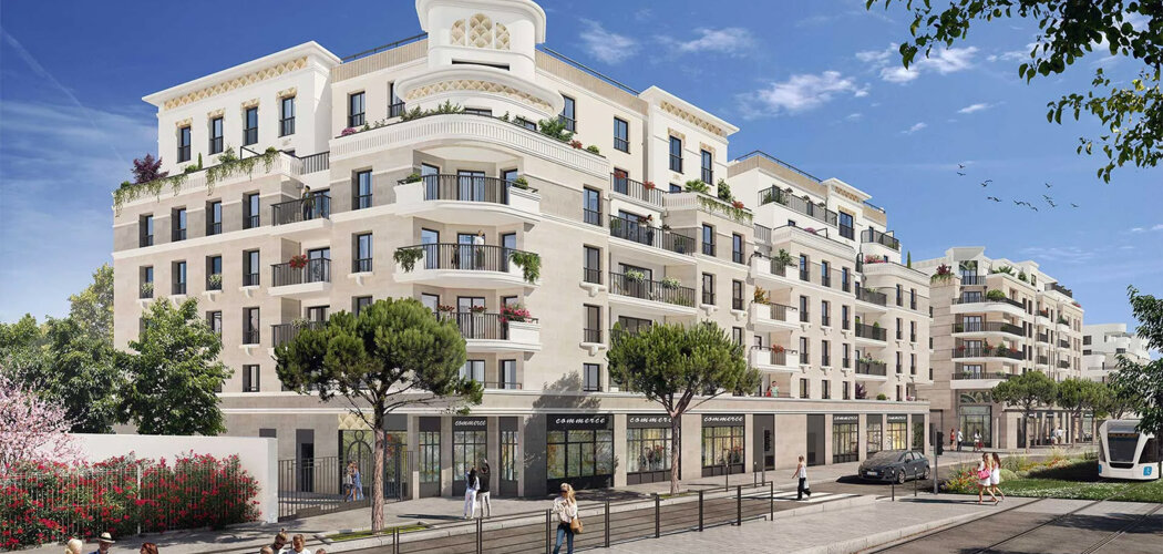 Programme immobilier neuf LIGNES D'ART - Thiais à proximité immédiate du tramway T7 (94320) - Référence : 16721