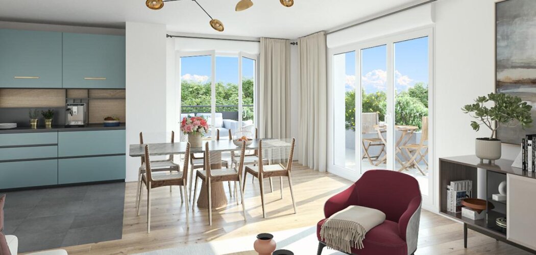 Programme immobilier neuf Les Terrasses Du Parc - Thiais : appartements neufs T2–T5 à 500 m du tramway T7 Bretagne (94320) - Référence : 15904