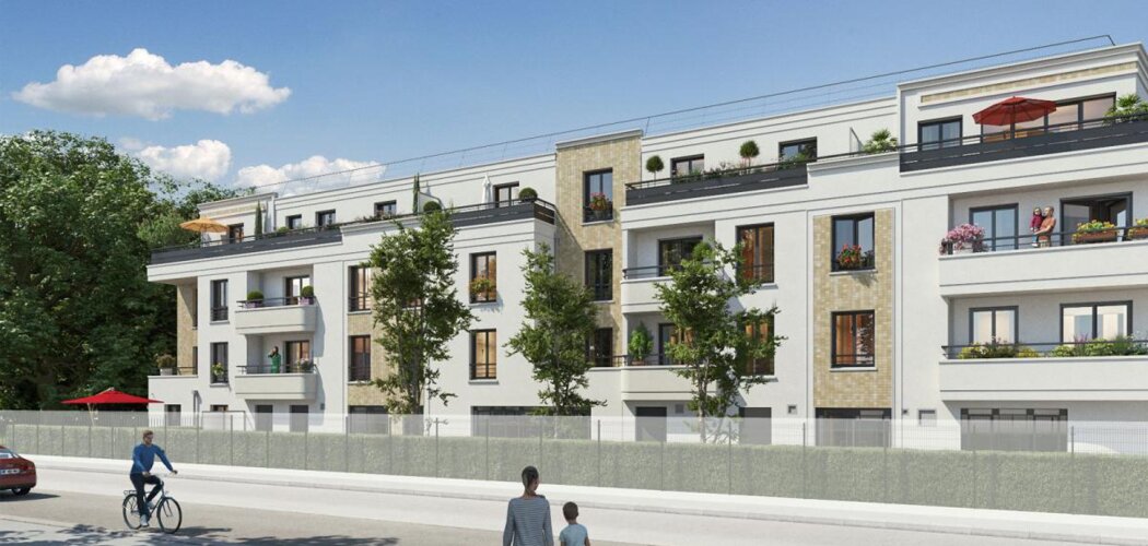 Programme immobilier neuf Les Terrasses Du Parc - Thiais : appartements neufs T2–T5 à 500 m du tramway T7 Bretagne (94320) - Référence : 15904