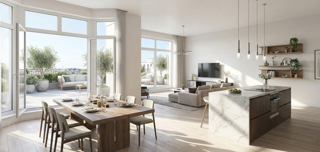 Programme immobilier neuf SAINTE-MARTHE PARC - Thiais proche en  TVM du métro ligne 14 (94320) - Référence : 16740