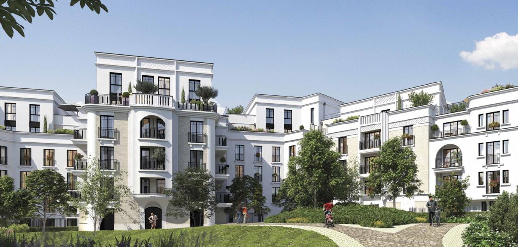 Programme immobilier neuf SAINTE-MARTHE PARC - Thiais proche en  TVM du métro ligne 14 (94320) - Référence : 16740