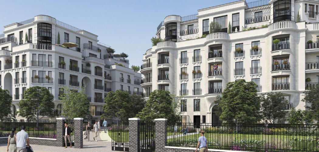 Programme immobilier neuf SAINTE-MARTHE PARC - Thiais proche en  TVM du métro ligne 14 (94320) - Référence : 16740