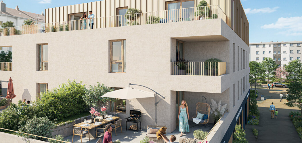 Programme immobilier neuf Résidence SOLSTICE - Thionville résidence contemporaine proche Luxembourg et A31 (57100) - Référence : 18055
