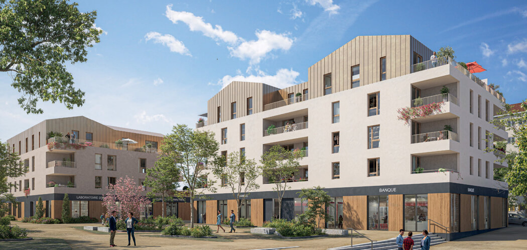 Programme immobilier neuf Résidence SOLSTICE - Thionville résidence contemporaine proche Luxembourg et A31 (57100) - Référence : 18055